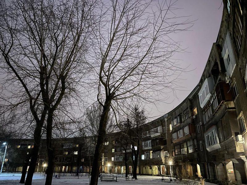 Как в свете ночных огней в Запорожье выглядят уникальные здания Соцгорода - фото 