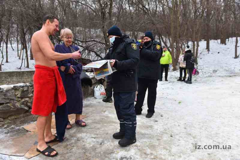 Крещение на Панском озере